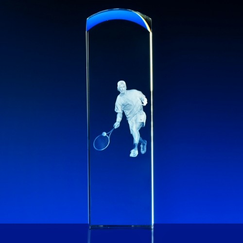 3D Laserovaná fotka do skla - Trofej 200x60x60 mm (T311cT)